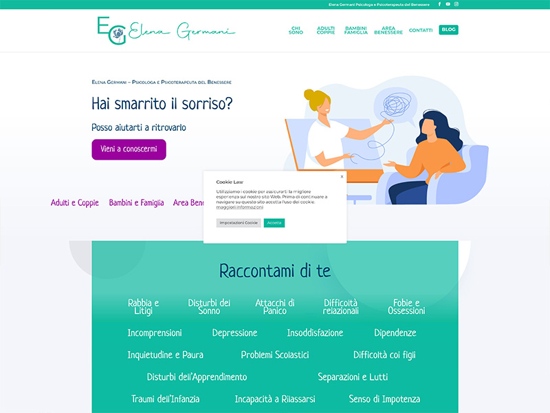 Elena Germani Psicologa - sito web